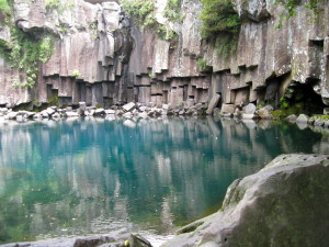 These only run after heavy rain, but I love the building-block style formations and the crystal clear water!