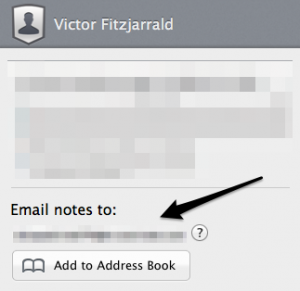 Evernote Email Address