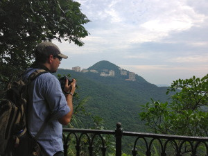 An overlook on our walk.