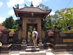 Yandira took us to his family home. All generations center on one compound, entered from the street.