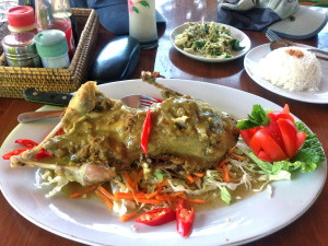 The duck. It was delicious!